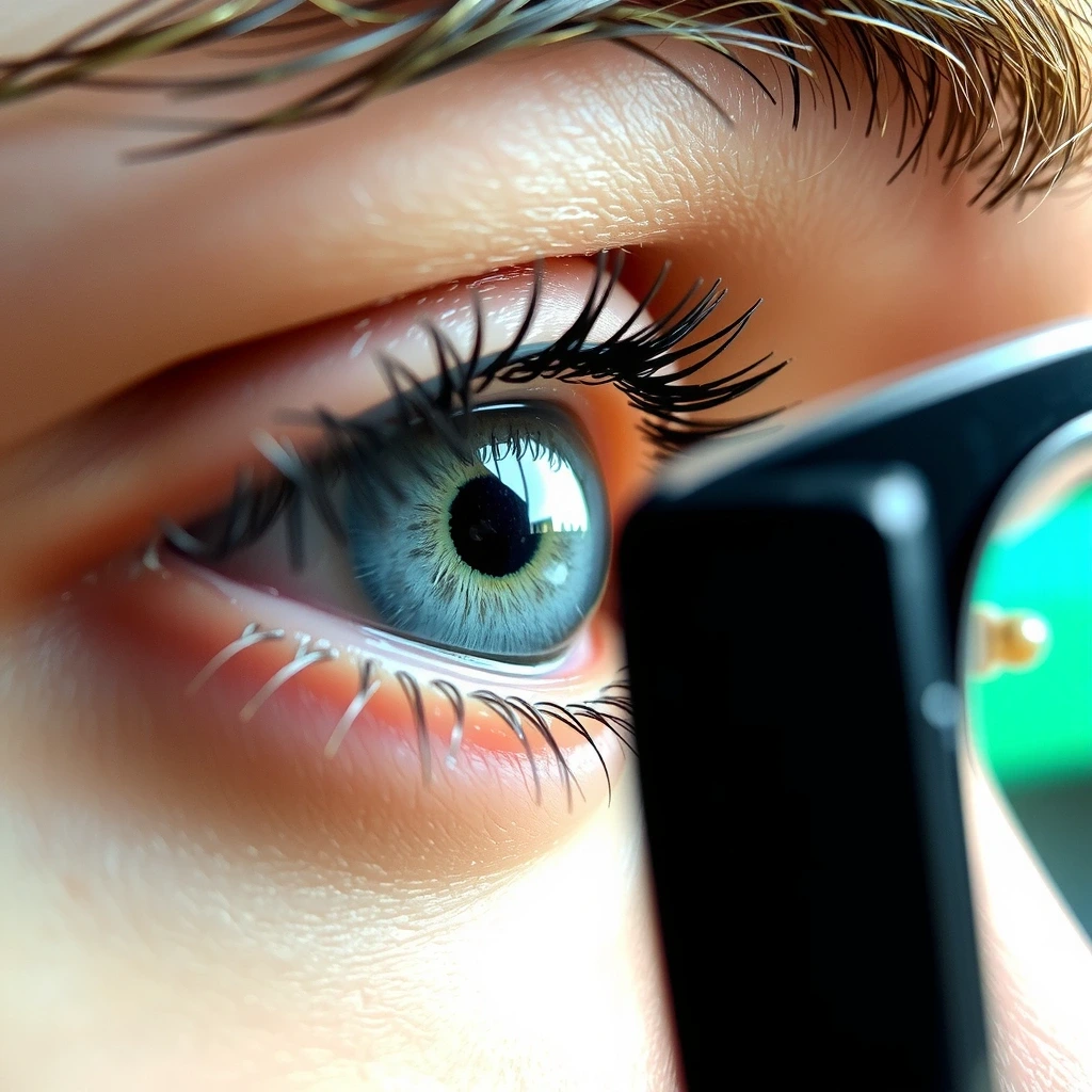 Makroaufnahme eines Auges